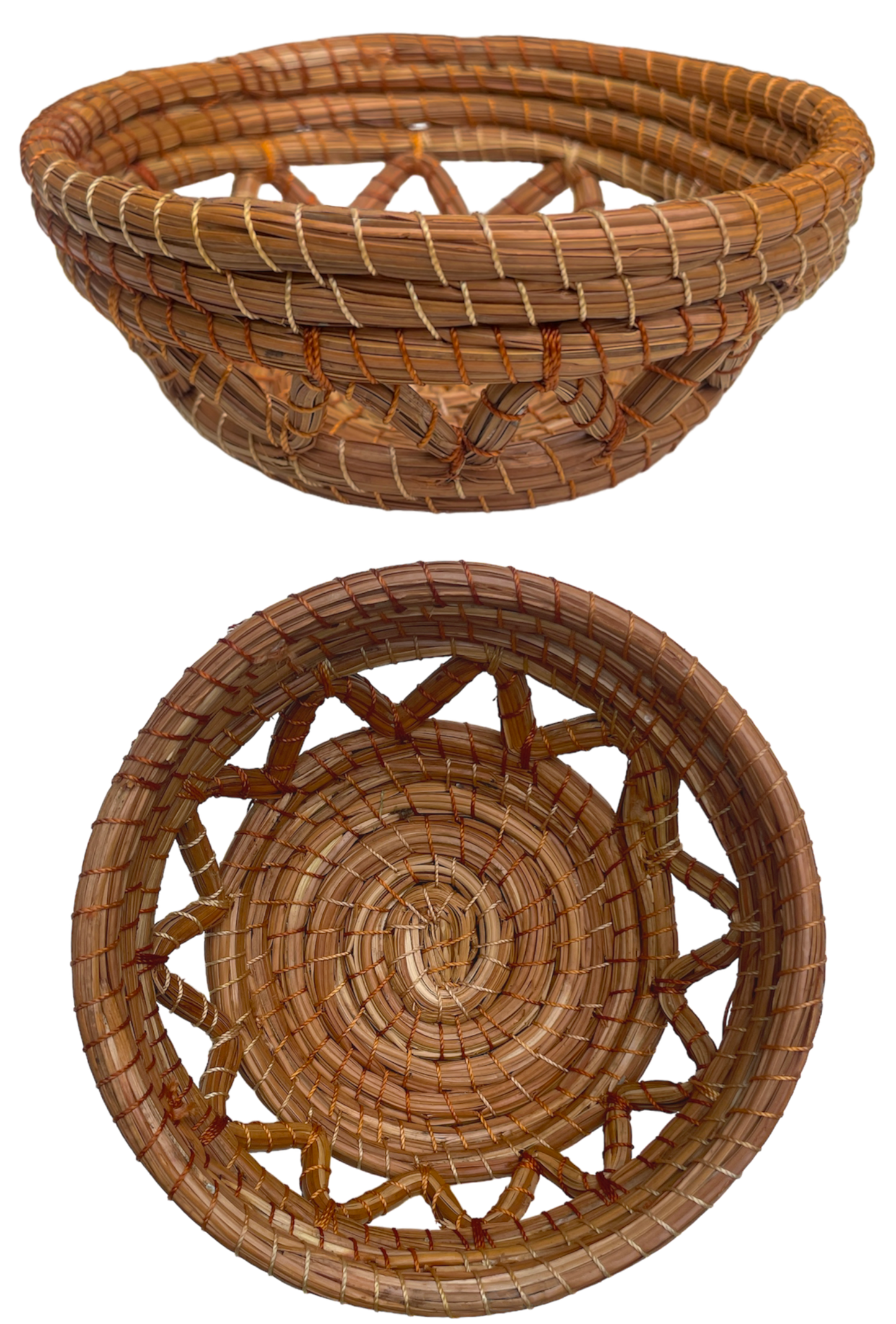 Round pot Ø12 x H8, pine needles