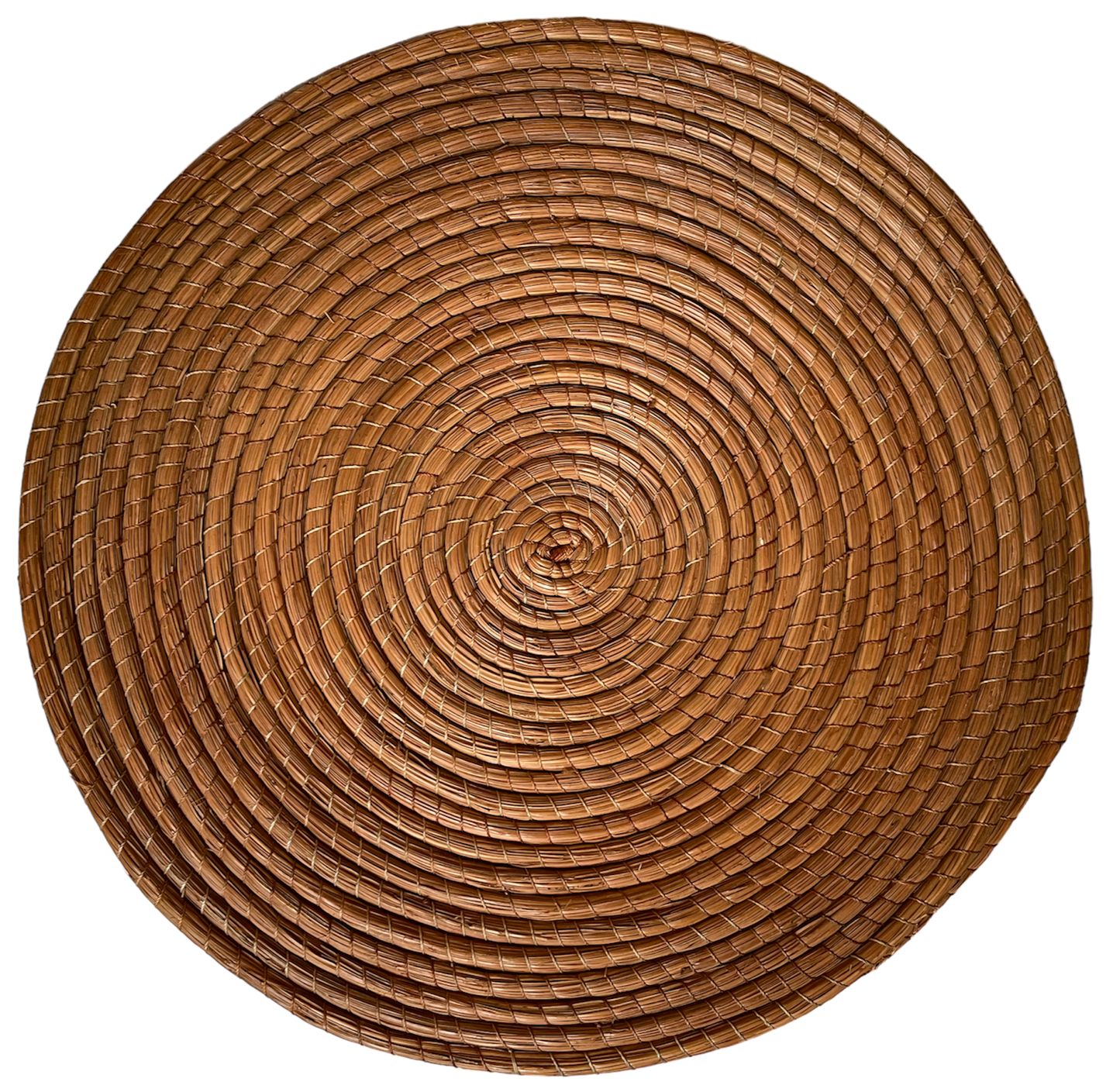 Dessous de plat rond Ø35, simple, aiguilles de pin