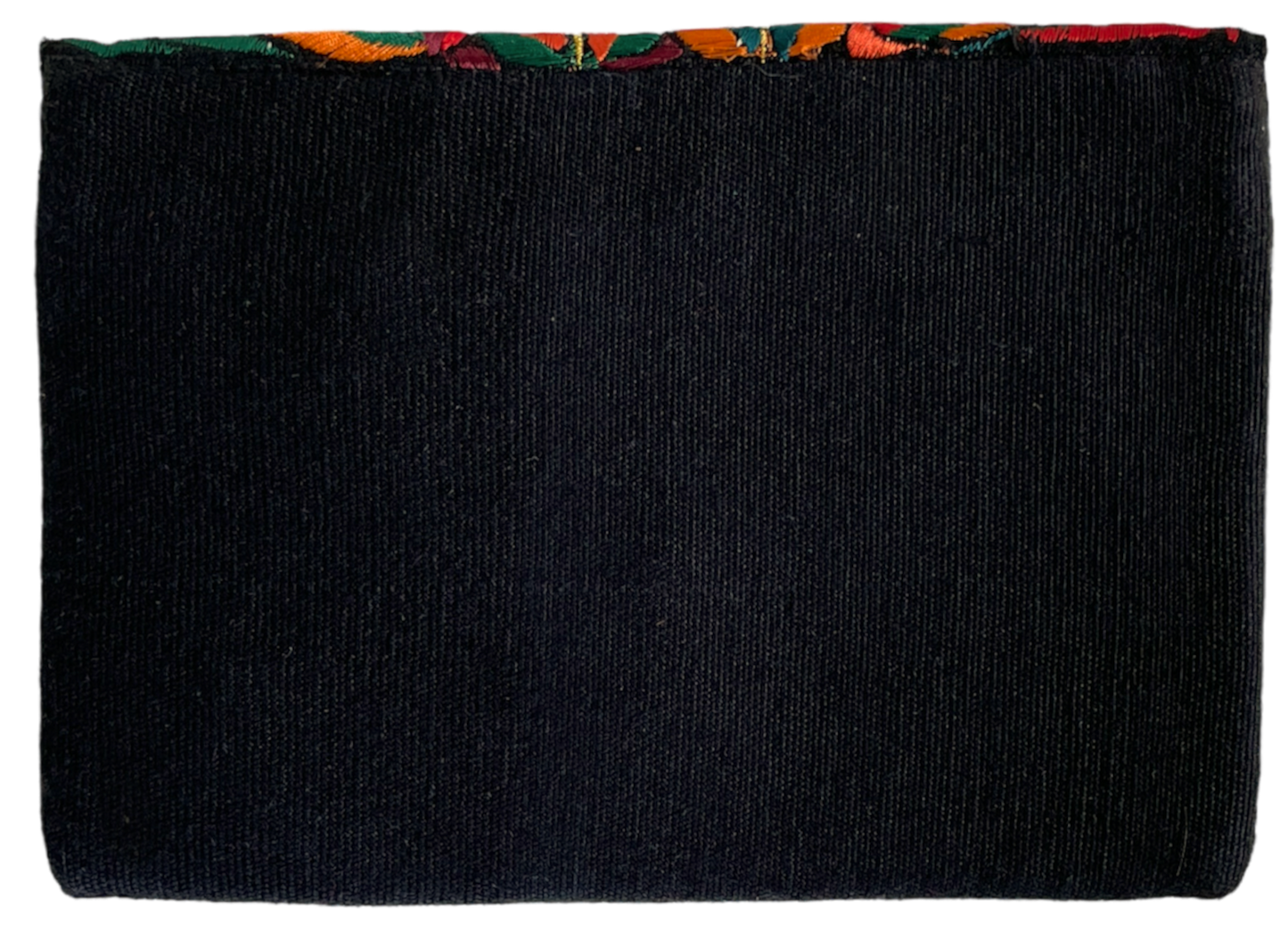 Pochette florale, multicolore, orange