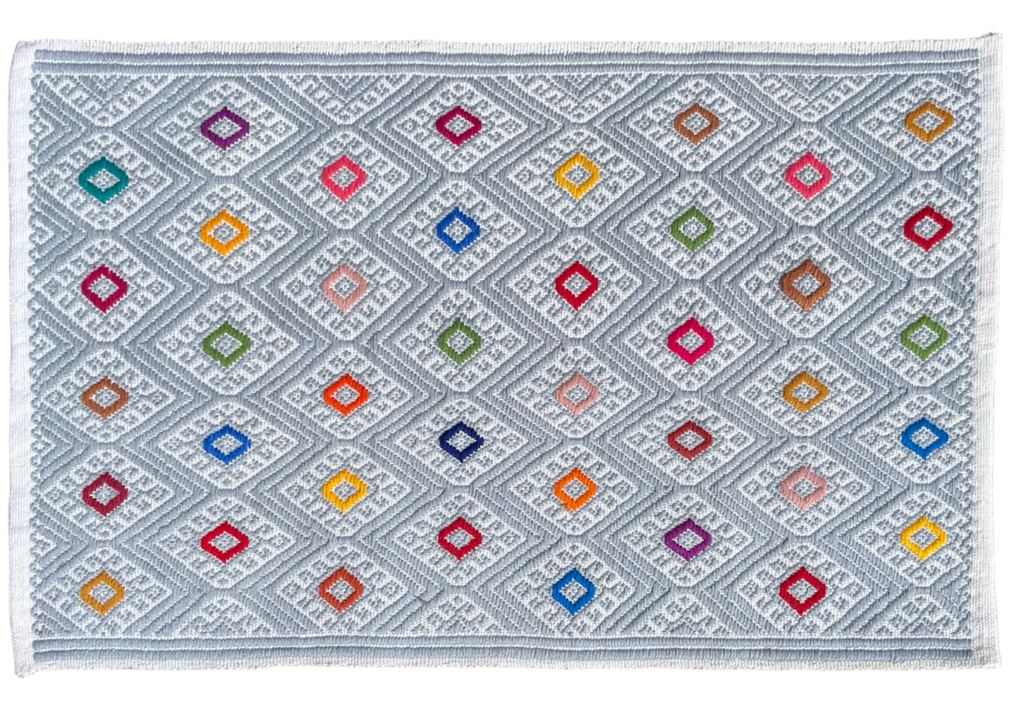 Paire de sets de Table TZOTZIL, gris clair