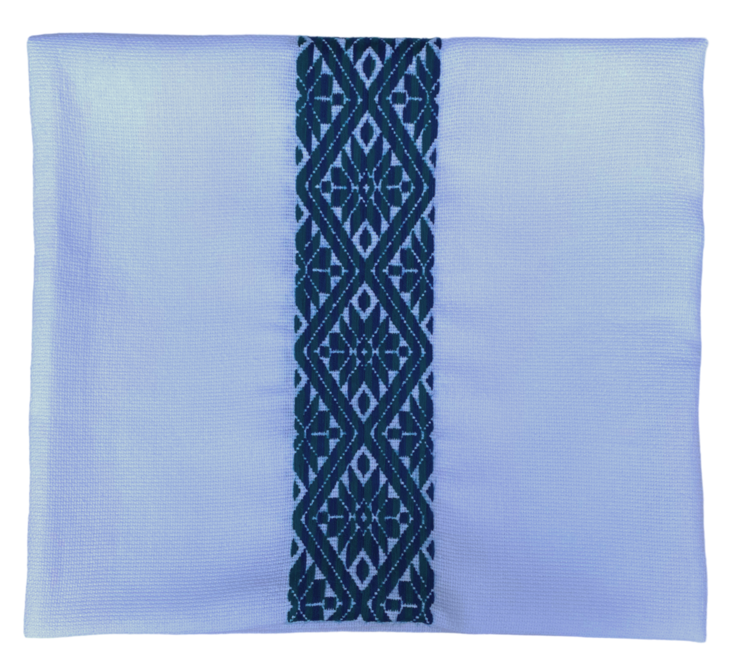 Mazahuas tablecloth, blue green